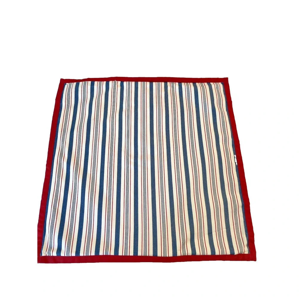 NEW Ralph Lauren  CoteD'azur 20x20 Corset Ticking Stripe Pillow Cover  NWT‎